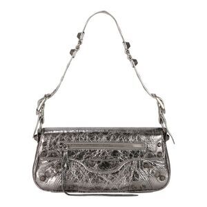 Balenciaga Small Metallized Le Cagole Sling Shoulder Bag Womens